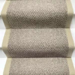 Beige-Herringbone-Stair-Carpet-Runner